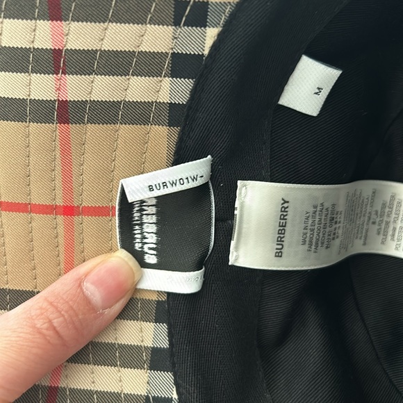 Burberry heavy check bucket hat - Picture 4 of 5
